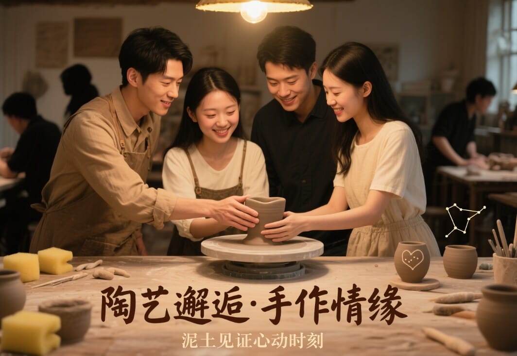 情侣陶艺DIY约会